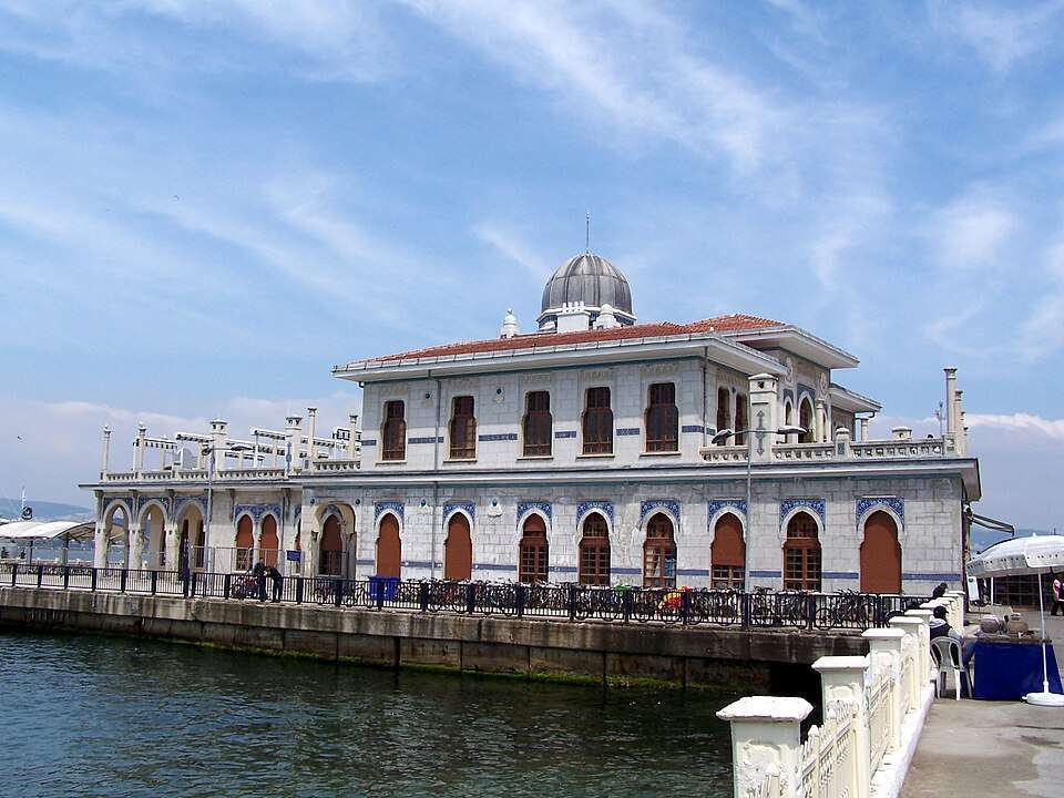 The Ottoman ferry terminal on Büyükada, Princes' Islands